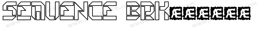 Sequence BRK字体转换